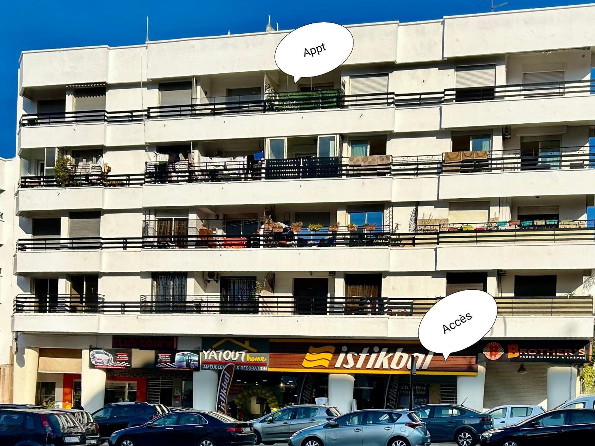 Apartamento Panoramic View Of Downtown Rabat Exterior foto