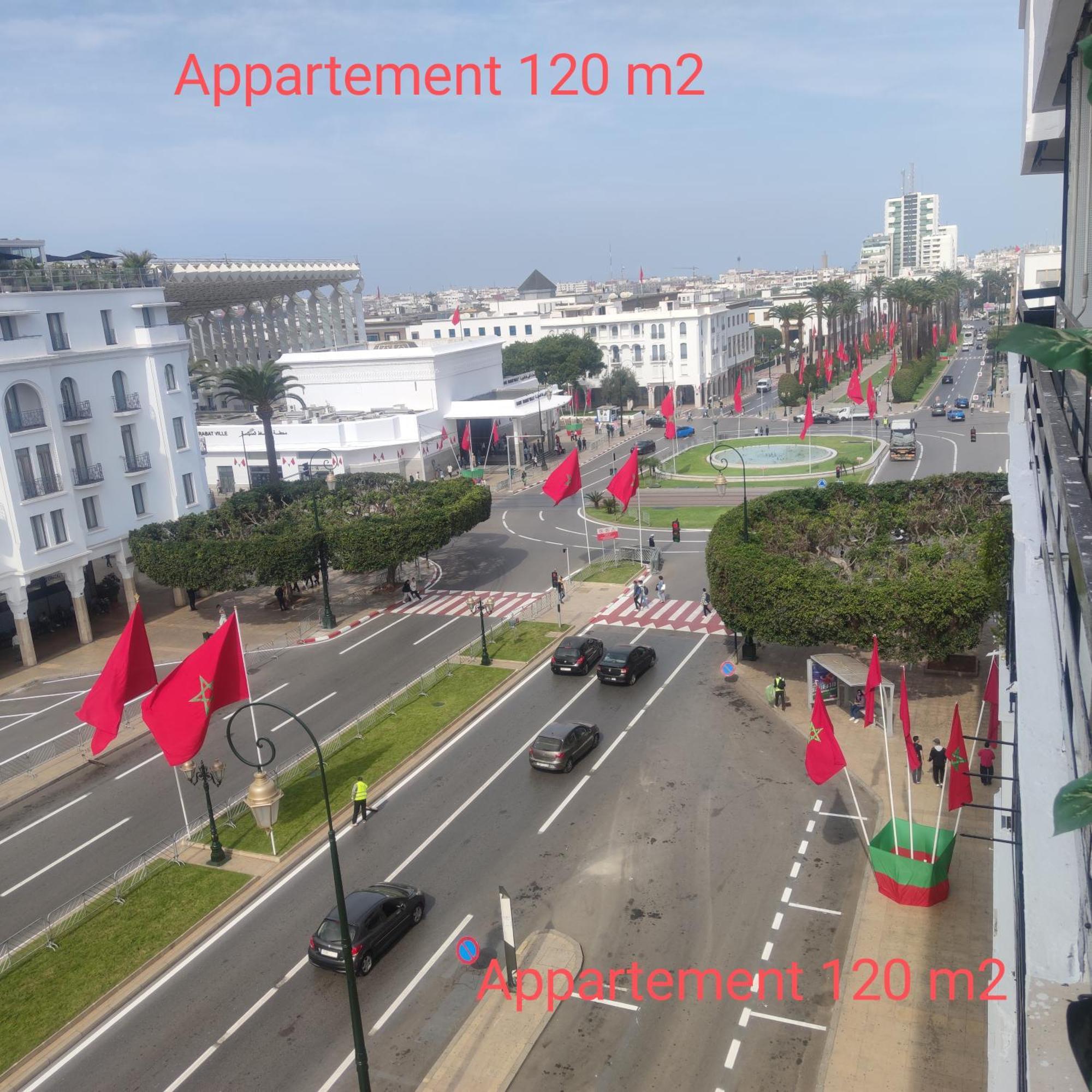 Apartamento Panoramic View Of Downtown Rabat Exterior foto