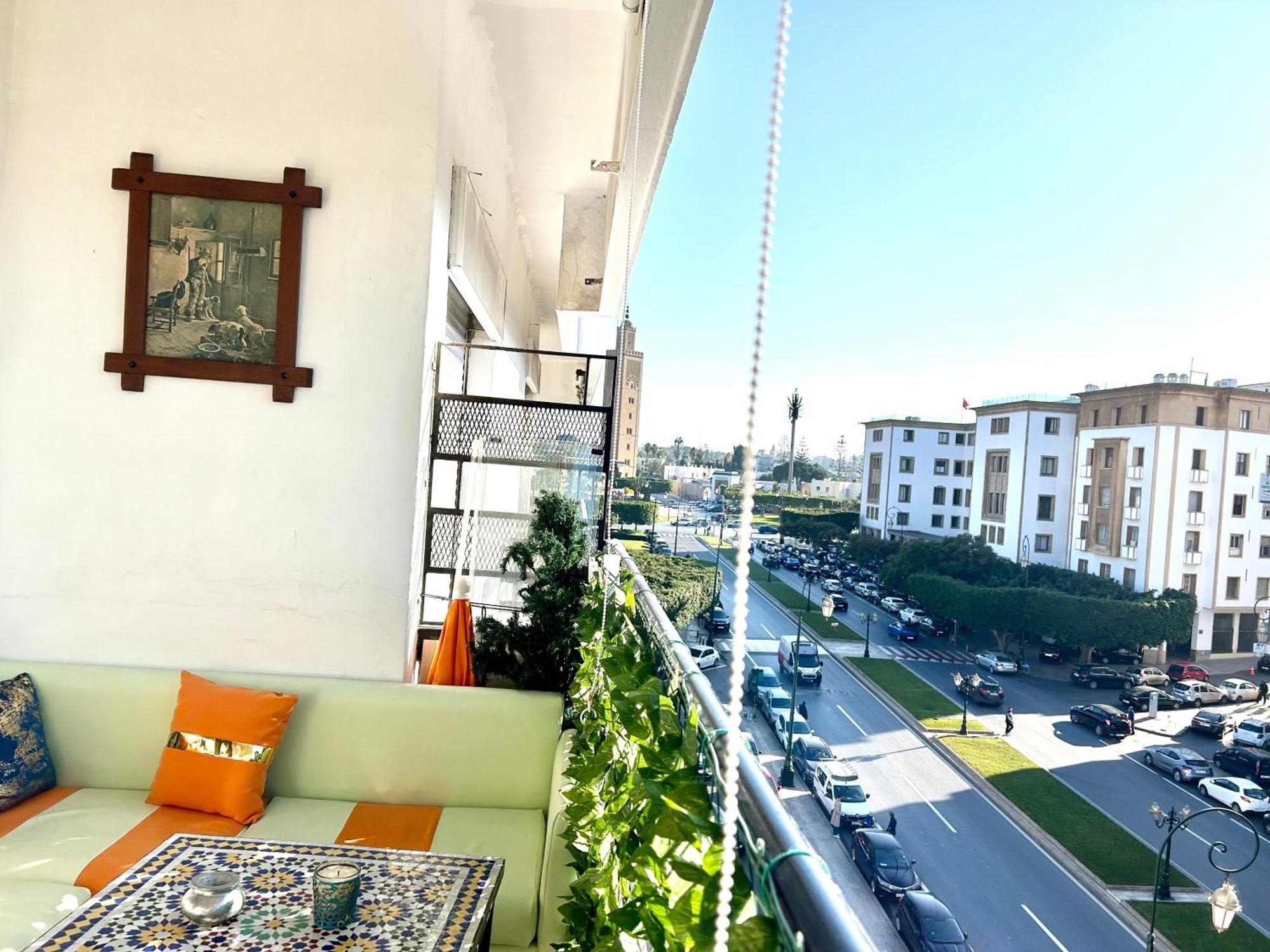 Apartamento Panoramic View Of Downtown Rabat Exterior foto