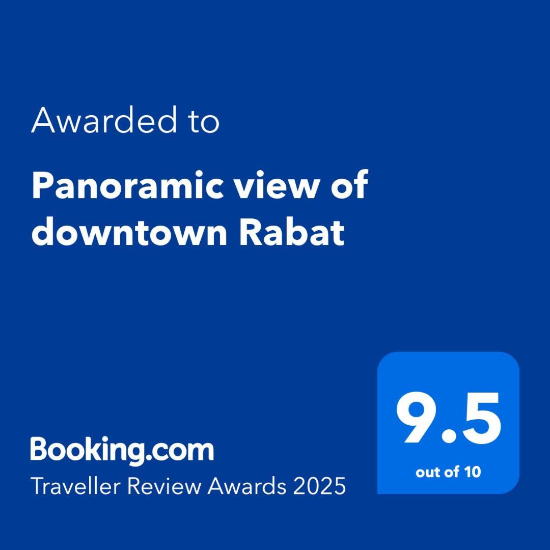 Apartamento Panoramic View Of Downtown Rabat Exterior foto